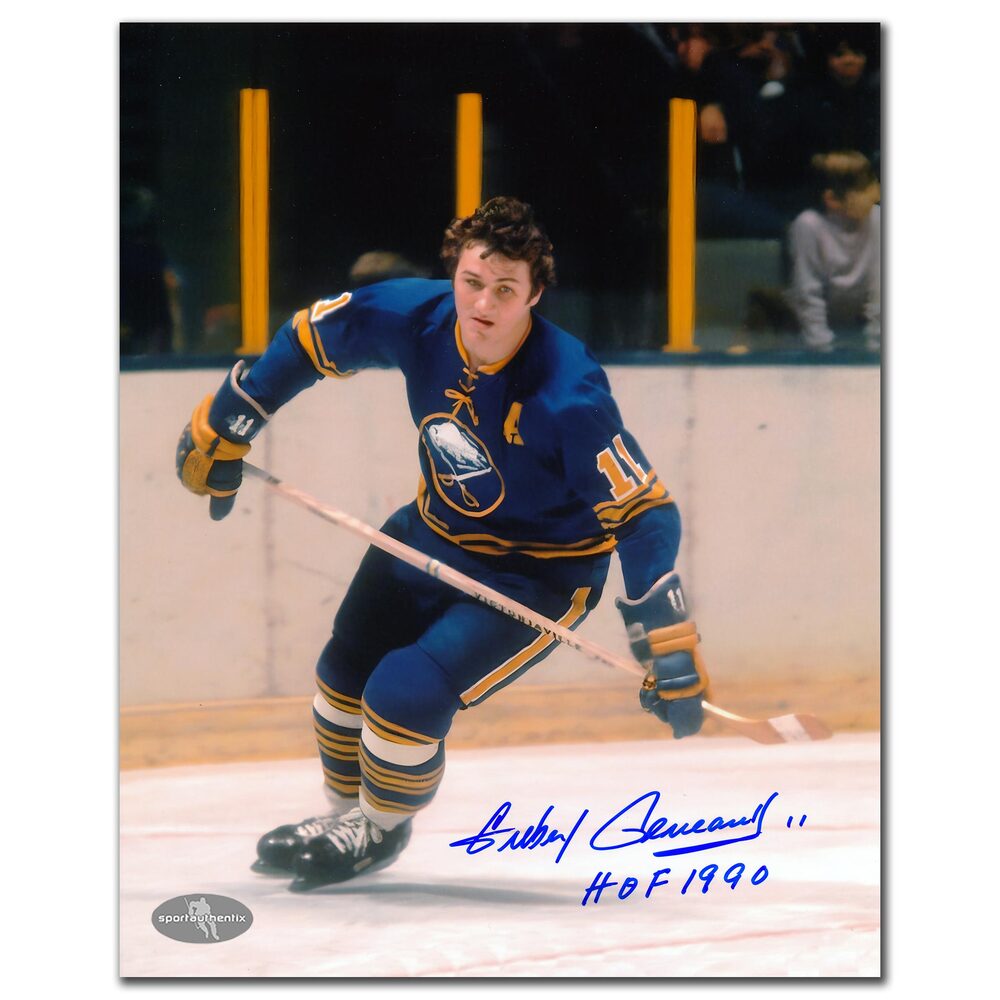 Gilbert Perreault Buffalo Sabres HOF Autographed 8x10