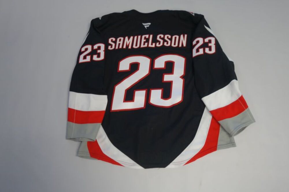 Mattias Samuelsson 2025-26 Buffalo Sabres Set 1 Alternate Jersey
