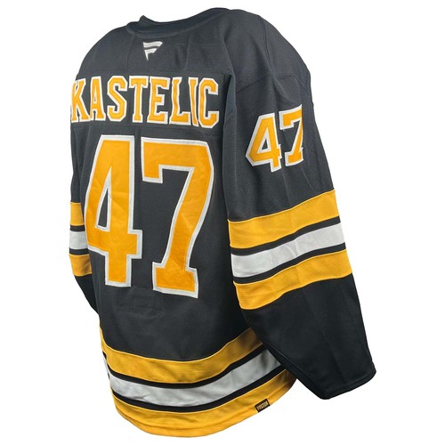 Photo of Game-Used 2025-2026 Season Home Hockey Jersey - Set 3 - Mark Kastelic