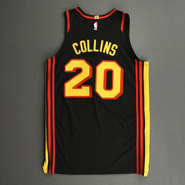 John Collins Atlanta Hawks Kia Nba Tip Off 2020 Game Worn Statement Edition Jersey Nba Auctions