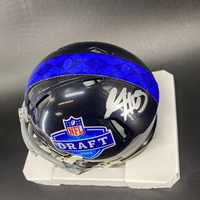 NFL - Titans JC Latham Signed NFL Draft Mini Helmet