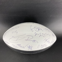 NFL - 49ers Multi Sign Super Bowl LVIII Commemorative Panel Ball Signed ...