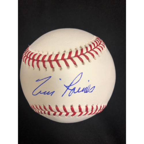 tim raines autographed baseball