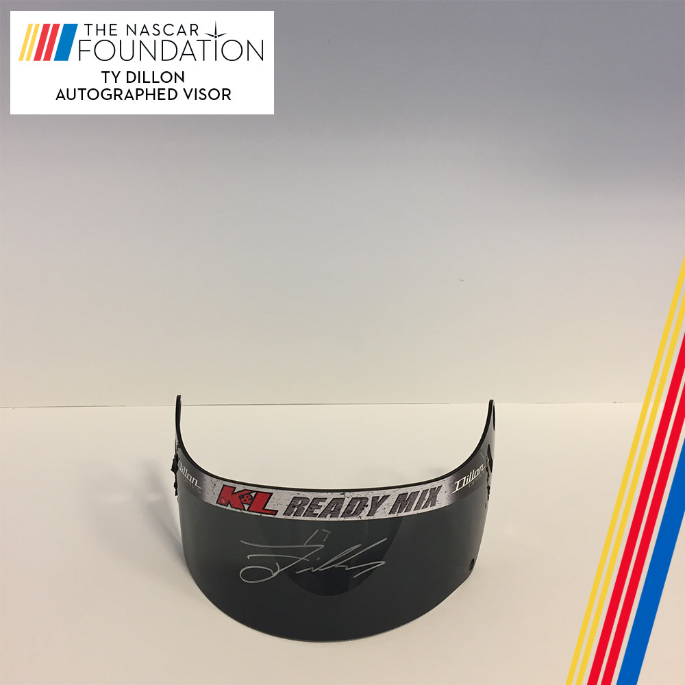 NASCAR's Ty Dillon Autographed Visor!