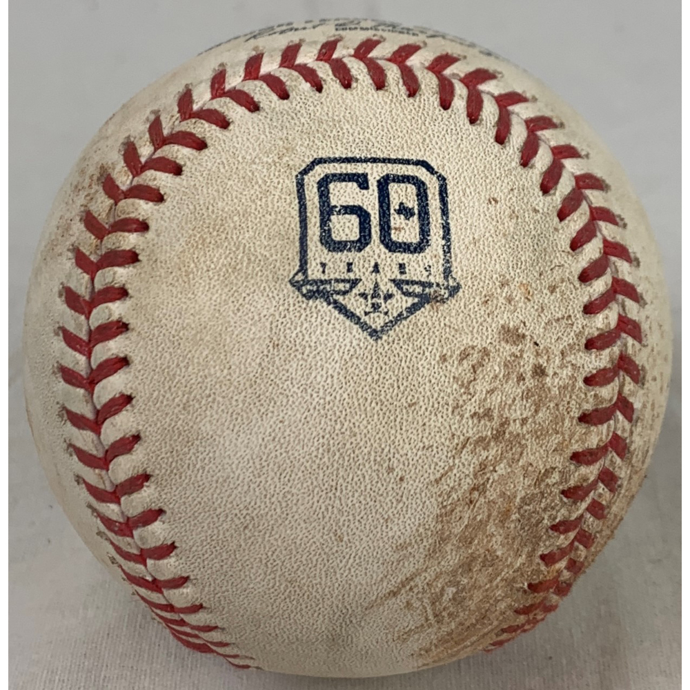2022 City Connect Game Used Baseball Pitcher Justin Verlander Batter 