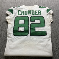 London Games - Jets Jamison Crowder Game Used Jersey (10/10/21) Size 38
