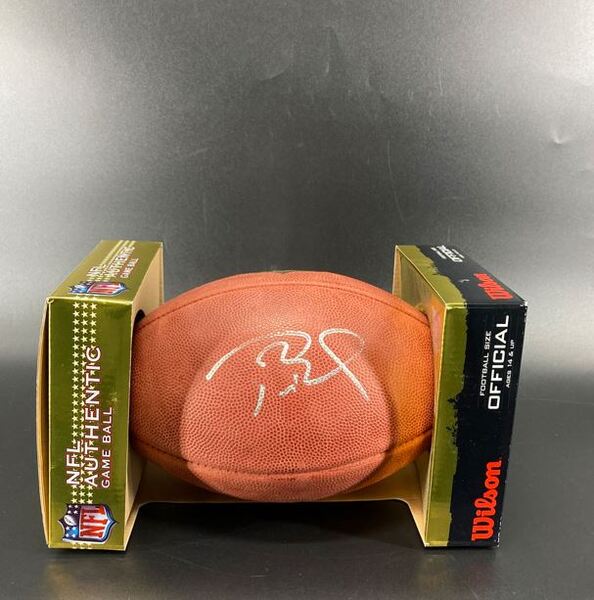 Legends - Patriots Tom Brady Signed Authentic Football