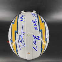 NFL - Chargers Multi Sign Proline Helmet Signed By Philip Rivers, Keenan...