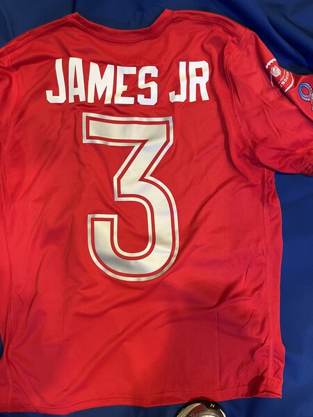 Pro Bowl Games - Chargers Derwin James Jr Practice Worn Shirt - Worn 2.2.26