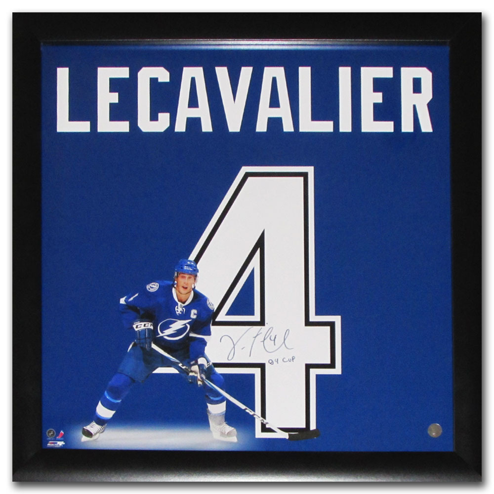 Vincent Lecavalier autographed (Tampa Bay Lightning) Jersey