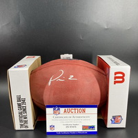 NFL - Patriots Pierre Strong Signed Authentic Football