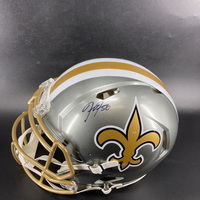 NFL - Saints Demario Davis Signed Authentic Flash Speed Helmet