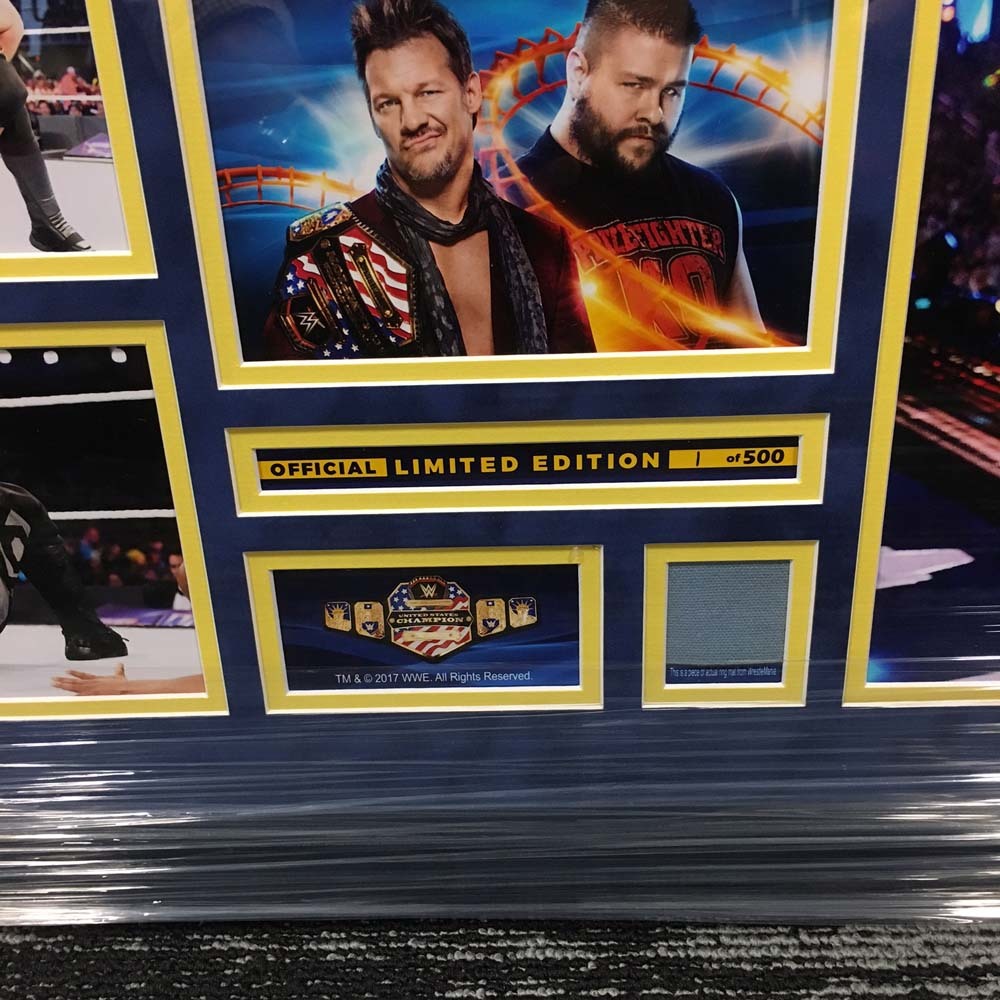 Kevin Owens WrestleMania 33 Signed Commemorative Plaque (1 of 500