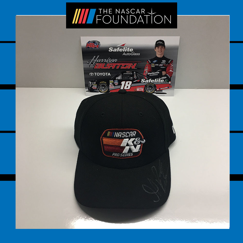 NASCAR's Harrison Burton Autographed Hat!