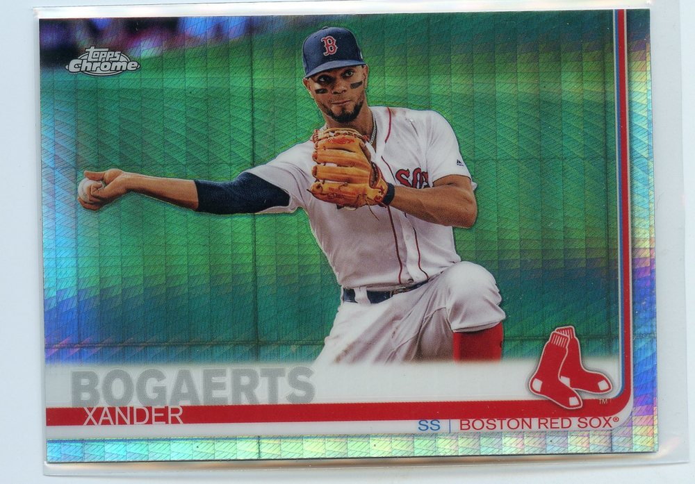 2019 Topps Chrome Prism Refractors #96 Xander Bogaerts