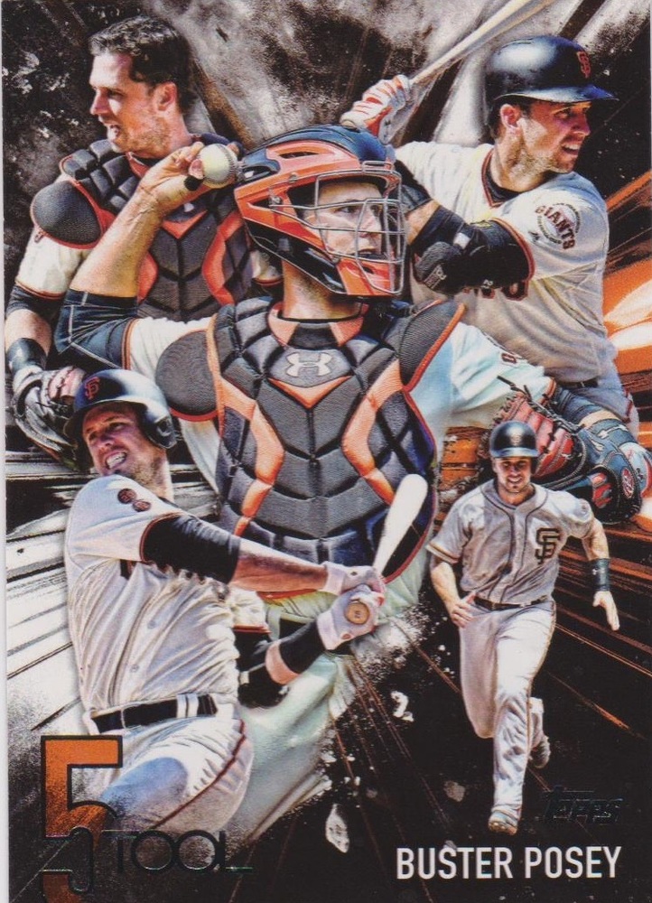 2017 Topps Five Tool #5T15 Buster Posey