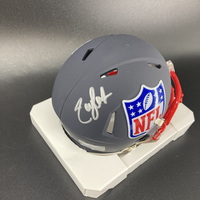 NFL - Cowboys Isaiah Land Signed NFL Shield Mini Helmet