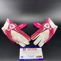 CC - 49ers CJ Spillman Game Worn Gloves (10/17/10)