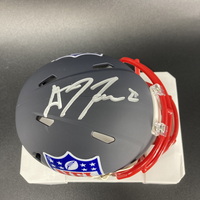 NFL - Bengals DJ Turner Signed NFL Shield Mini Helmet