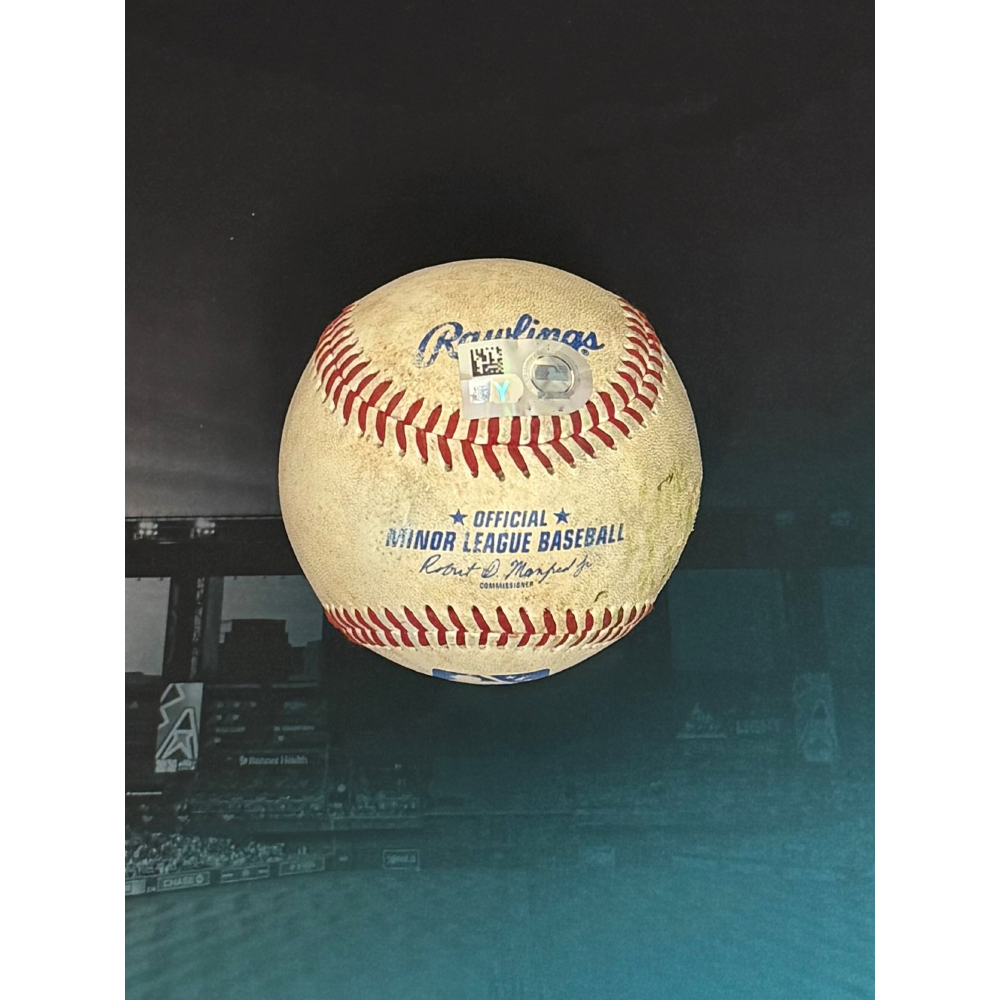 2025 Spring Breakout - Game-Used Baseball - Jac Caglianone Single