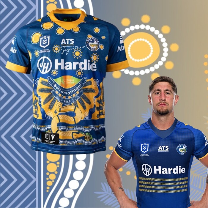 Photo of Zac Lomax #2 2025 Parramatta Eels Indigenous Jersey