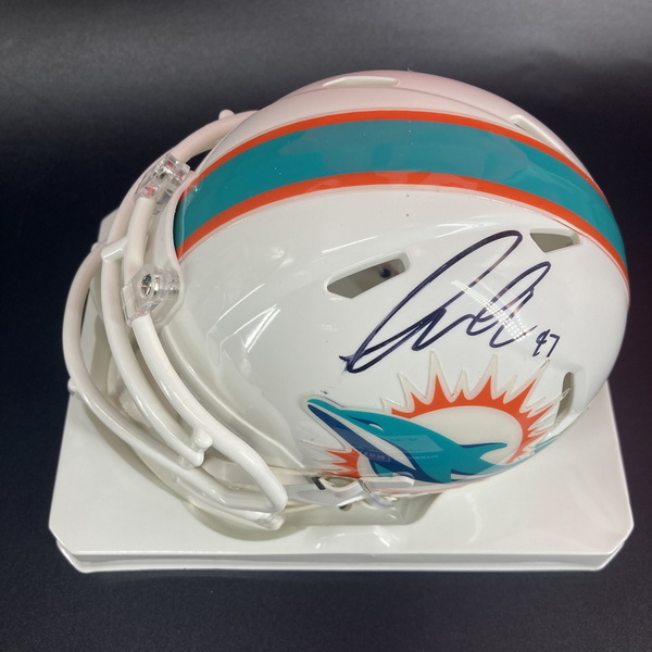 Dolphins - Kiko Alonso Signed Mini Helmet