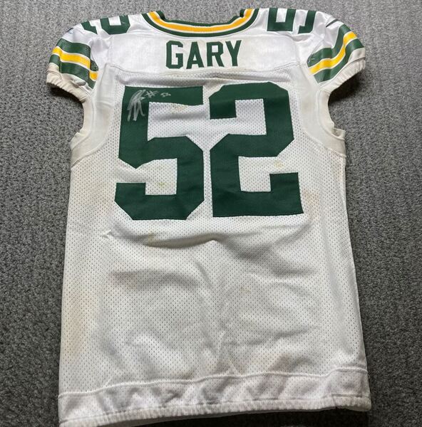Crucial Catch - Packers Rashan Gary Signed Game Worn Jersey (10/20/2024)...