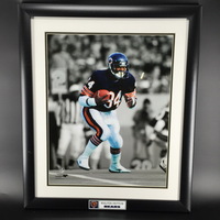 NFL - Bears Walter Peyton Framed Poster