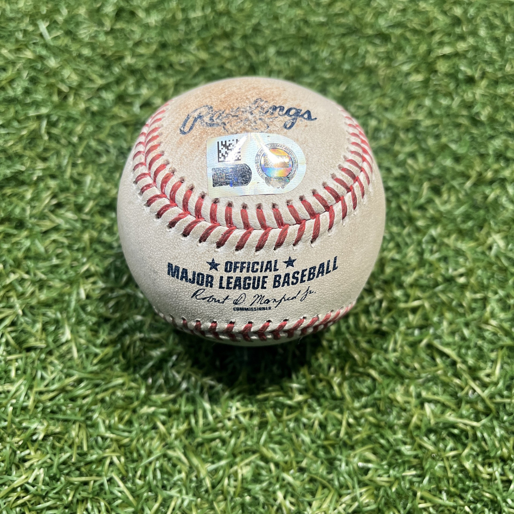 GameUsed 2024 ALDS Game 4 Postseason Baseball Tommy Pham 40th Career Postseason Hit (NYYKC 10