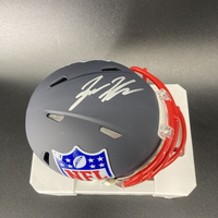 NFL - Raiders Tyree Wilson Signed NFL Shield Mini Helmet
