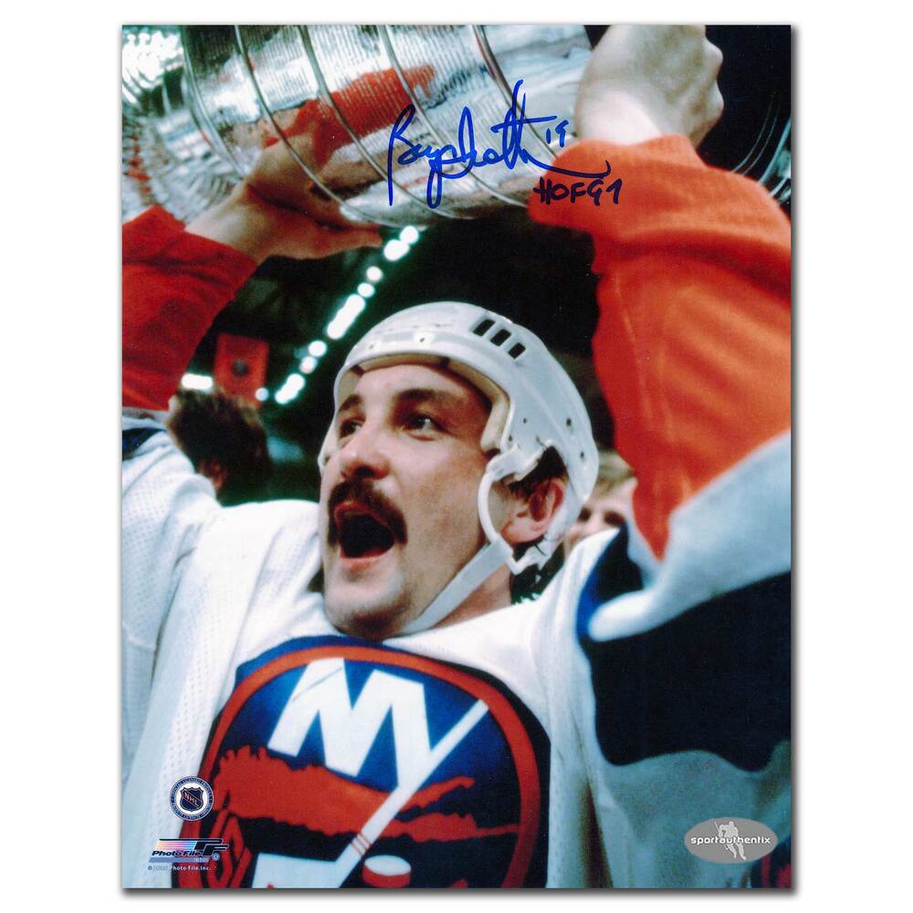 Bryan Trottier New York Islanders 1980 Stanley Cup Autographed 8x10