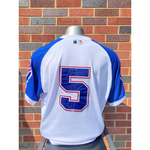 Freddie Freeman MLB Authenticated, Autographed and Game-Used 1974 Jersey