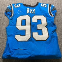 International Series - Panthers LaBryan Ray Game Used Jersey (11/10/24) ...