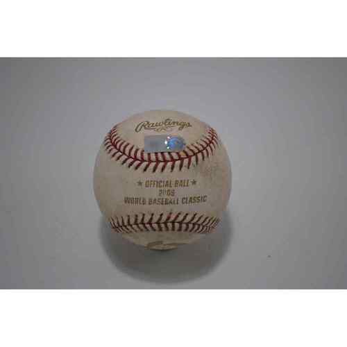 Game-Used Baseball - 2009 World Baseball Classic - Pitcher: Roy