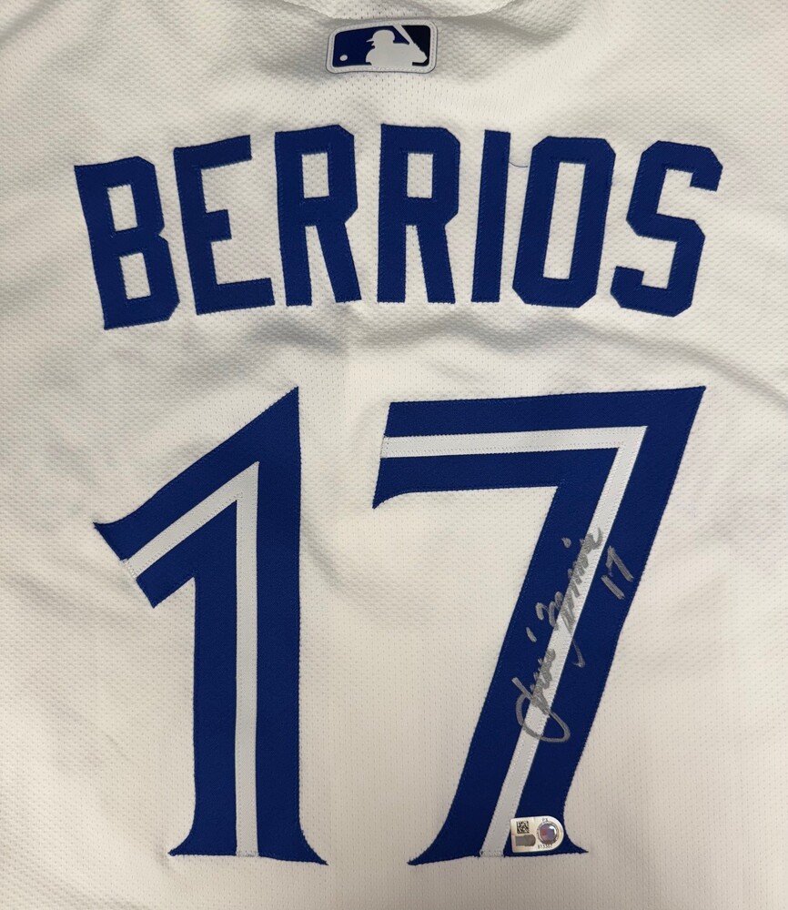 Jose Berrios Autographed Blue Jays Authentic Jersey | MLB Auctions