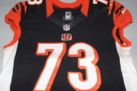 NFL International Series - Bengals Eric Winston game worn Bengals jersey...