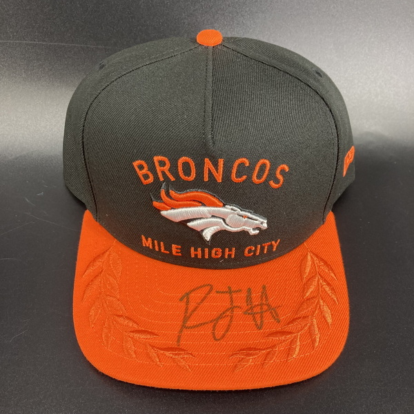 NFL - Broncos RJ Harvey Signed Hat