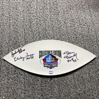 HOF - Cardinals Multi Sign WhIte Panel With HOF Logo Signed By Jackie Sm...