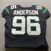 STS - Jets Henry Anderson Game Worn Jersey (11/09/20) Size 44
