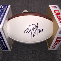 NFL - Saints Larry Warford signed panel ball