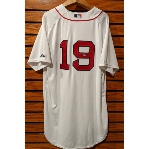 Koji Uehara #19 Autographed Home White Jersey