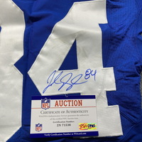 Crucial Catch - Colts Jack Doyle Signed Game Worn Jersey (10/18/20) Size 42