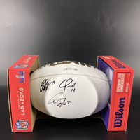 NFL - Chiefs Multi Signed Super Bowl 58 Commemorative Panel Ball Signed ...