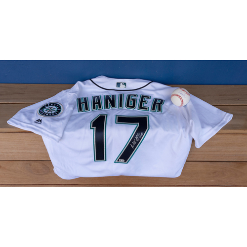 Charity Night: Mitch Haniger Autographed Jersey & Baseball