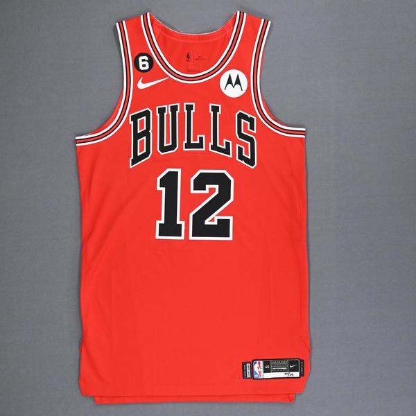 Ayo Dosunmu Chicago Bulls Kia NBA TipOff 2022 GameWorn Icon