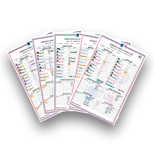 Game-Used or Autographed Line-Up Cards | MLB Auctions