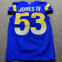 Crucial Catch - Rams Ernest Jones Game Worn Jersey (10/08/23) Size 42 Wi...