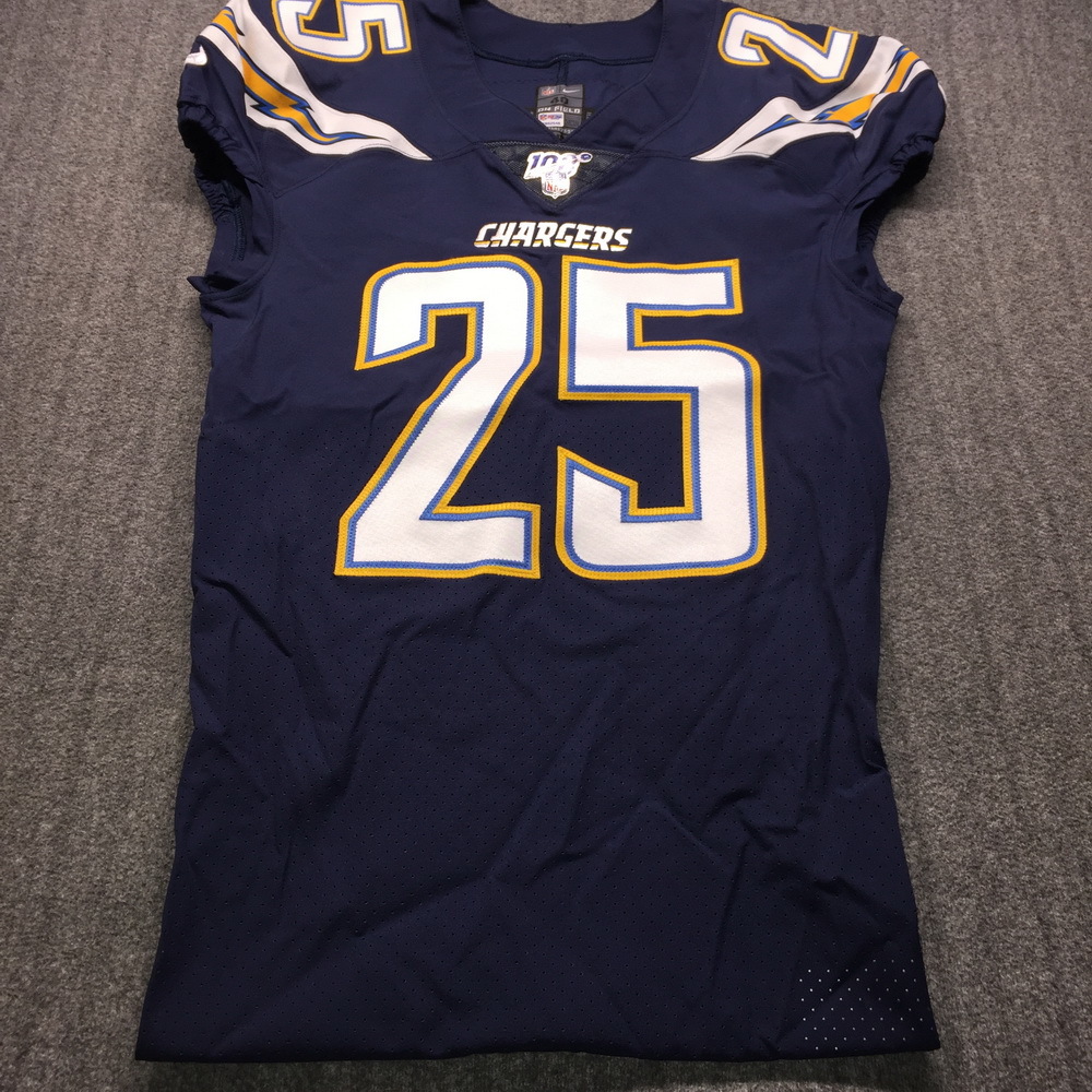 STS - Chargers Melvin Gordon Signed Game Issued JerseySize 40 | The official auction site of the 