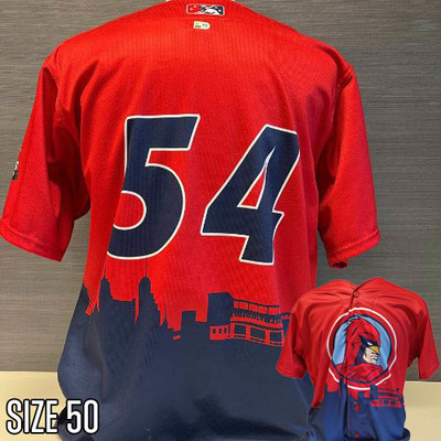 #54 Kyle Leahy Authenticated Game Worn Marvel Jersey