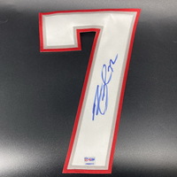 NFL - Patriots Matt Light Signed Jersey Number